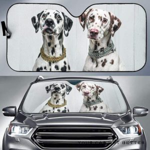 Dalmatian S Car Auto Sun Shade