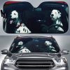 Dalmatians Driving Car Auto Sun Shade