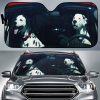 Dalmatians Drivings Car Auto Sun Shade