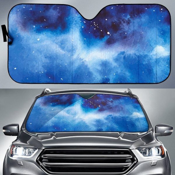 Dark Blue Galaxy Car Auto Sun Shade