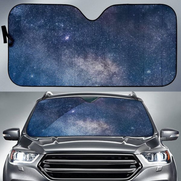 Dark Nebula Universe Galaxy Car Auto Sun Shade