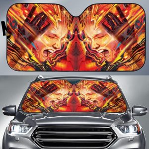 Dark Phoenix Jean Grey Car Auto Sun Shade
