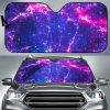 Dark Purple Universe Galaxy Car Auto Sun Shade