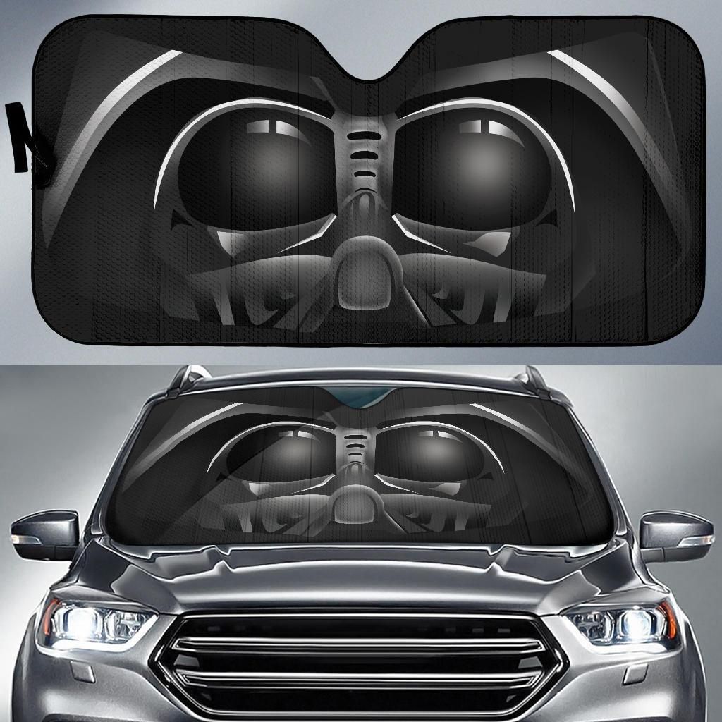 Darth Vader Face Car Auto Sun Shade Darth Vader Face Car Auto Sun Shade