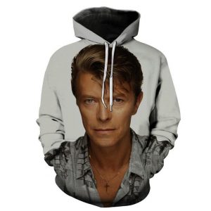 David Bowie 3D Printed Hoodie/Zipper Hoodie