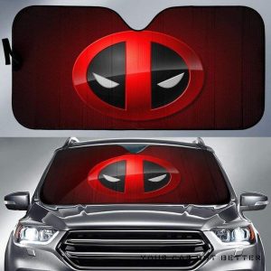 Deadpool Emblem Car Auto Sun Shade
