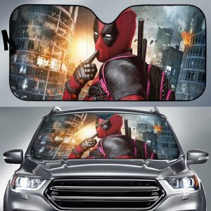 Deadpool Funny Movie Car Auto Sun Shade