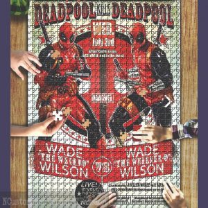 Deadpool Jigsaw Puzzle Set