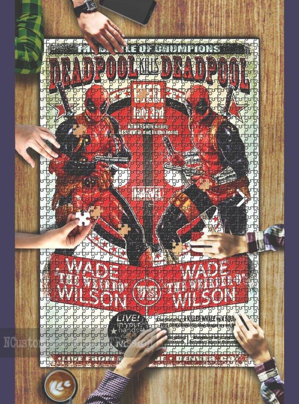 Deadpool Jigsaw Puzzle Set