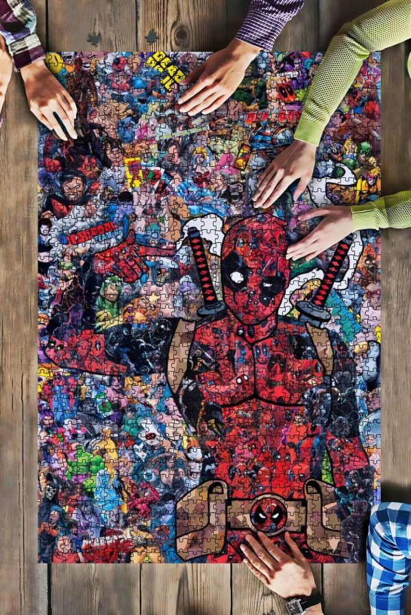 Deadpool Jigsaw Puzzle Set