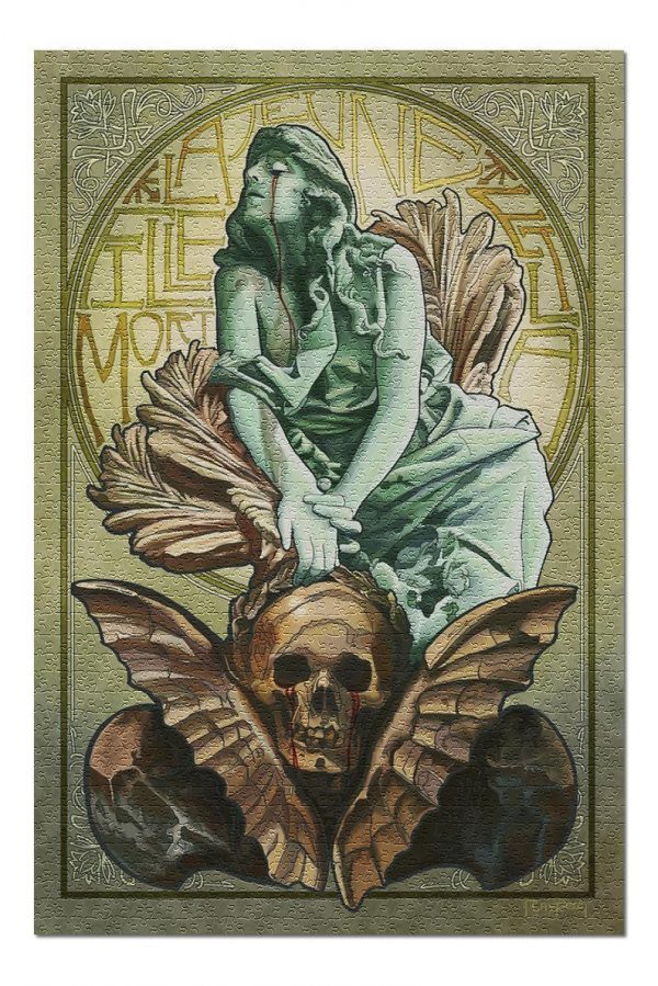 Death And The Maiden, Skull Jigsaw Puzzle Set