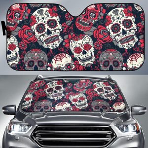 Death Holidays Car Auto Sun Shade