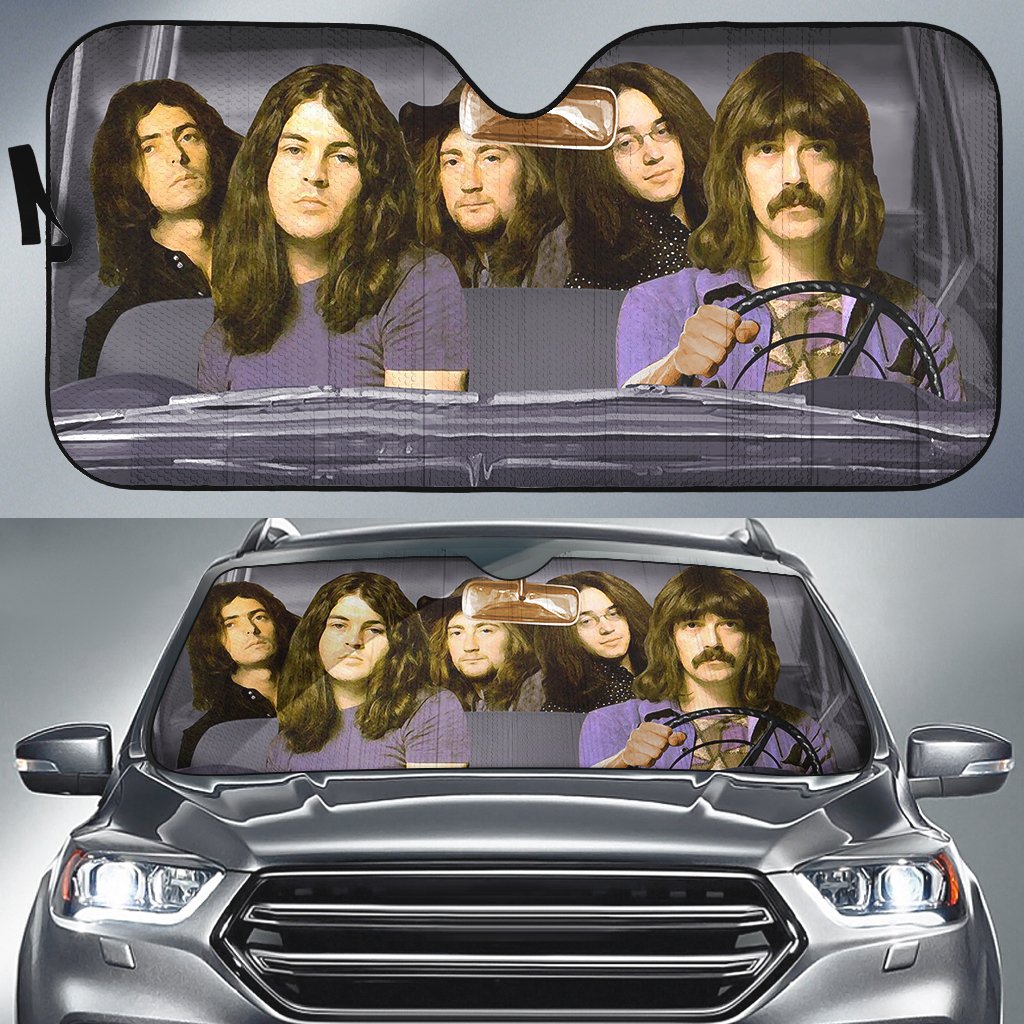Deep Purple Car Auto Sun Shade Deep Purple Car Auto Sun Shade