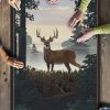 Deer And Sunrise Jigsaw Puzzle Set