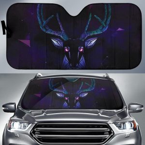 Deer Horn Poly Car Auto Sun Shade