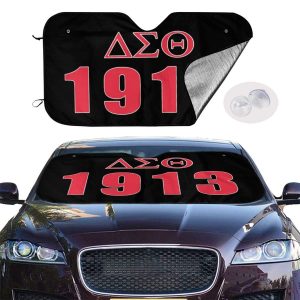 Delta Sigma Thetas Car Auto Sun Shade