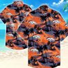 Denver Broncos Coconut Tree Hawaiian Shirt Summer Button Up