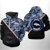 Denver Broncos NFL Camo Team 3D Printed Hoodie/Zipper Hoodie