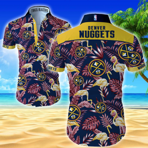 Denver Nuggets Hawaiian Shirt Summer Button Up