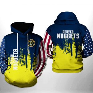 Denver Nuggets NBA Team US 3D Printed Hoodie/Zipper Hoodie