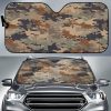 Desert Camouflage Car Auto Sun Shade