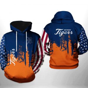 Detroit Tigers MLB Team US 3D Printed Hoodie/Zipper Hoodie