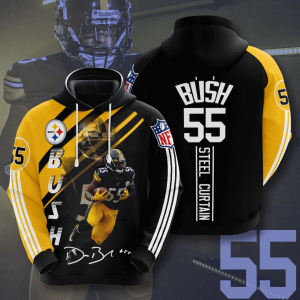 Devin Bush Jr Pittsburgh Steelers 3D Printed Hoodie/Zipper Hoodie