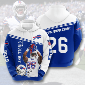 Devin Singletary Buffalo Bills 3D Printed Hoodie/Zipper Hoodie