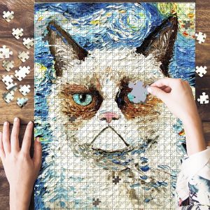 Diamond Cat Jigsaw Puzzle Set