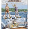 Diamond Lake Water Skiing Jigsaw Puzzle Set