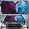 Digital Wolfs Car Auto Sun Shade