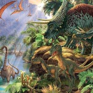 Dinosaur Valley Jigsaw Puzzle Set
