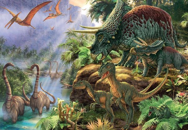 Dinosaur Valley Jigsaw Puzzle Set