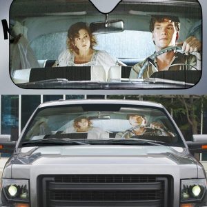 Dirty Dancing With Patrick Swayze And Jennifer Grey Car Auto Sun Shade
