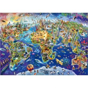 Discover The World Jigsaw Puzzle Set