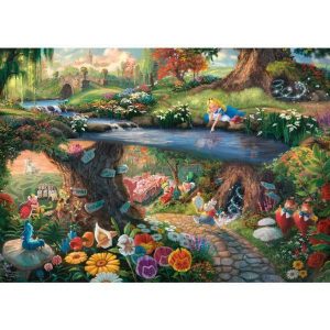 Disney Alice In Wonderland Jigsaw Puzzle Set