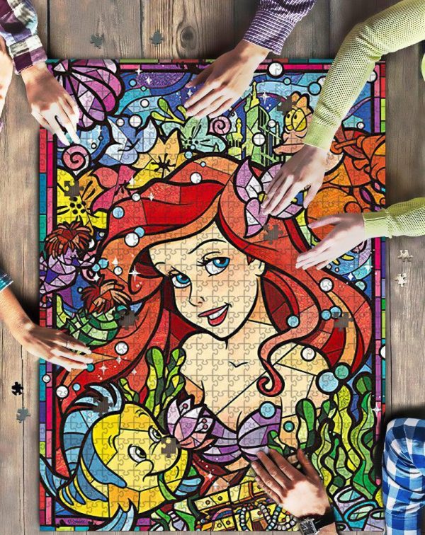 Disney Ariel Jigsaw Puzzle Set