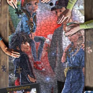 Disney Characters As Modern Day Jigsaw Puzzle Set