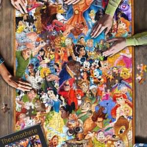 Disney Characters Jigsaw Puzzle Set