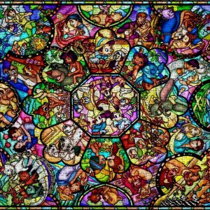 Disney Cross Stitch Patterns ? Jigsaw Puzzle Set