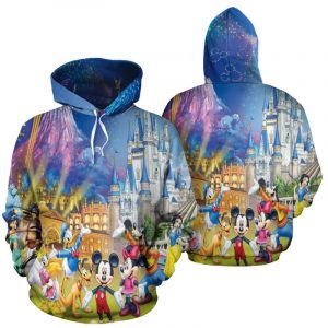 Disney Fireworks And Friends 3D Printed Hoodie/Zipper Hoodie