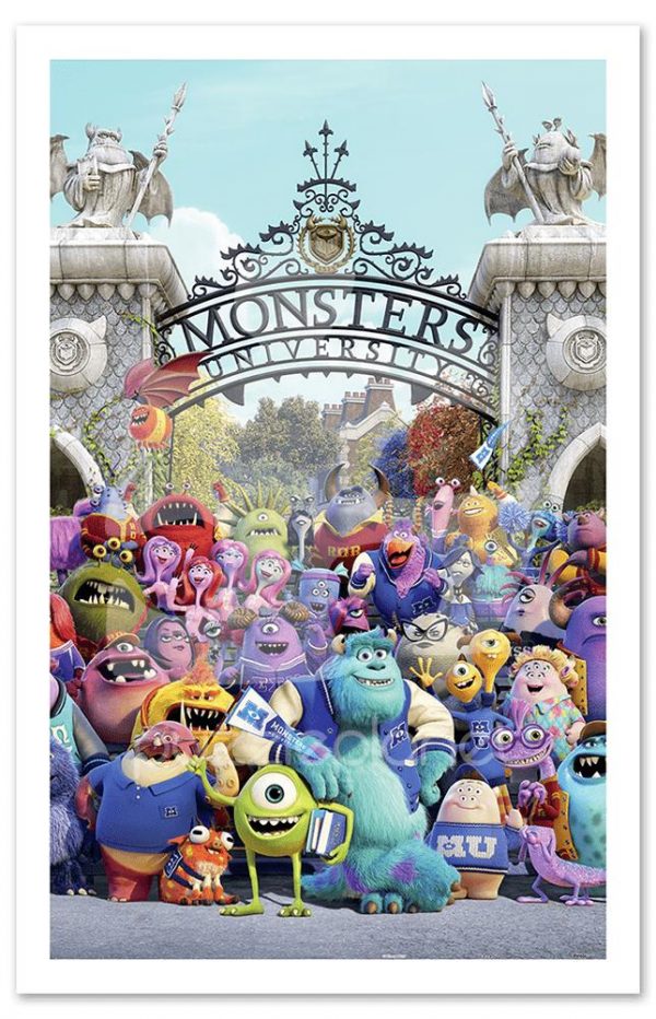 Disney Monsters Jigsaw Puzzle Set