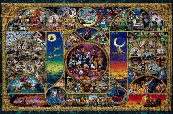 Disney Stained Art ? Jigsaw Puzzle Set