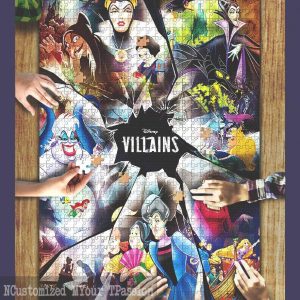 Disney Villains Jigsaw Puzzle Set