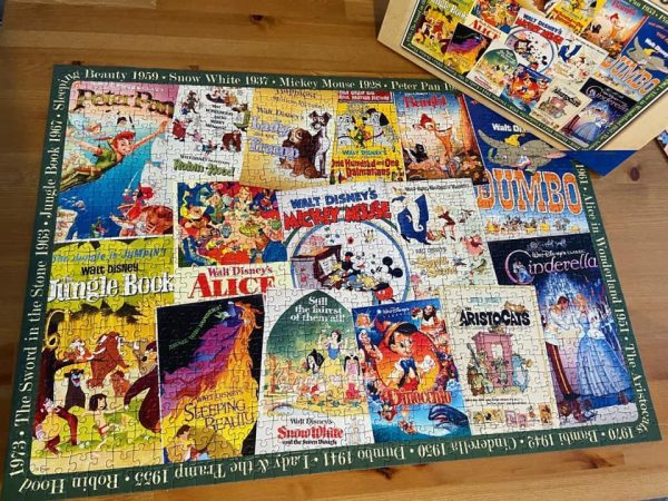 Disney Vintage Movie Jigsaw Puzzle Set