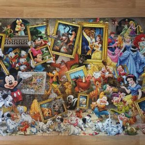 Disney Worlds Jigsaw Puzzle Set