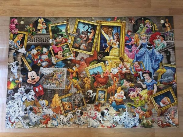 Disney Worlds Jigsaw Puzzle Set