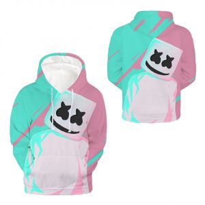Dj Marshmello 3D Printed Hoodie/Zipper Hoodie
