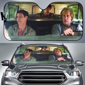 Dnd Dump And Dumper Mutt Cutts Wagon Car Auto Sun Shade