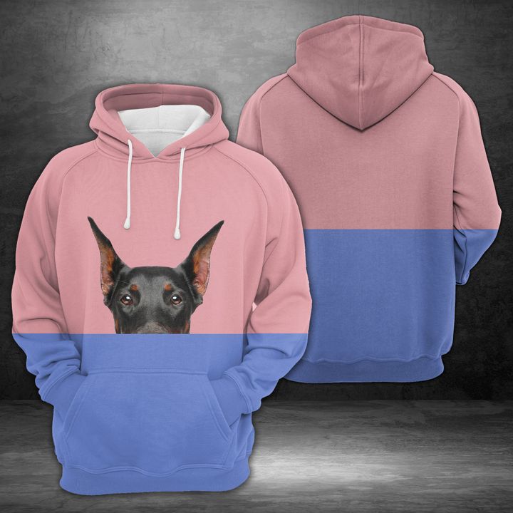 Doberman 3D Printed Hoodie/Zipper Hoodie Doberman 3D Printed Hoodie/Zipper Hoodie